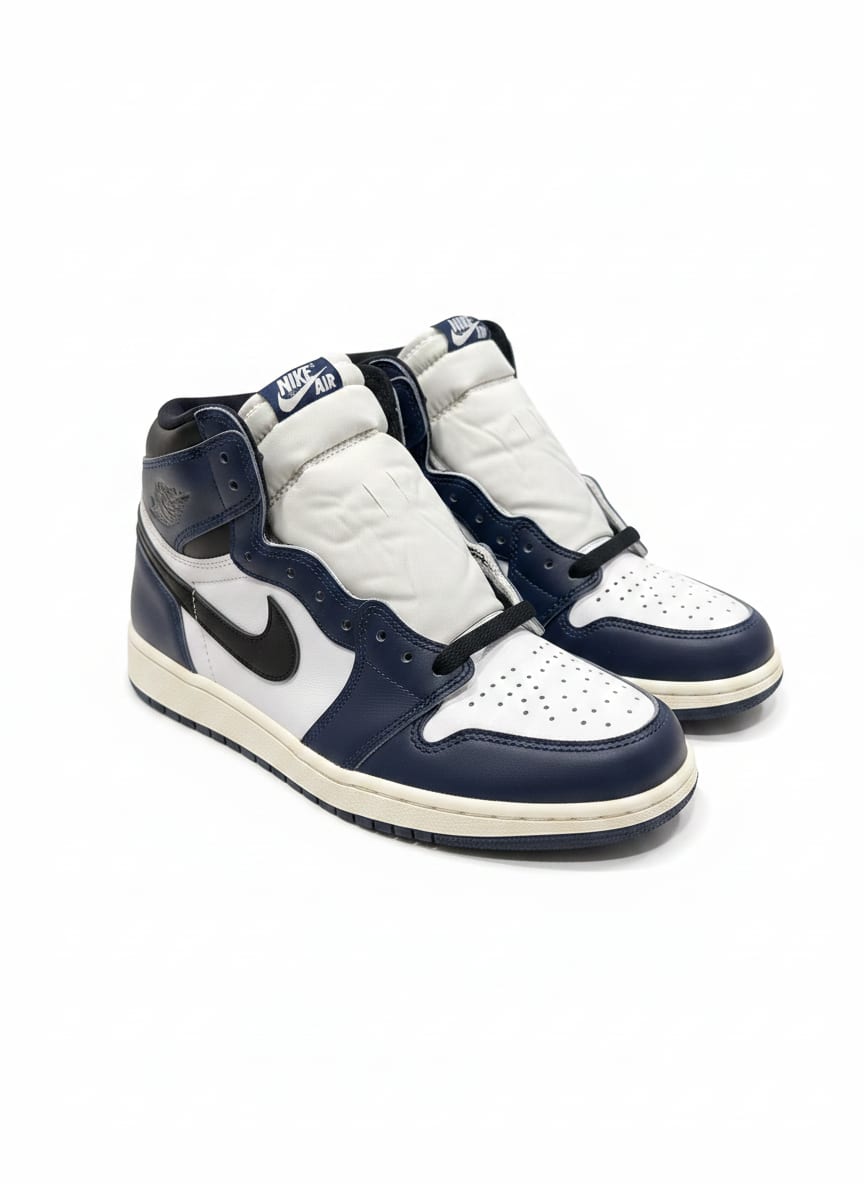 Air Jordan 1 Retro High OG Midnight Navy (GS) — Size 7Y 2
