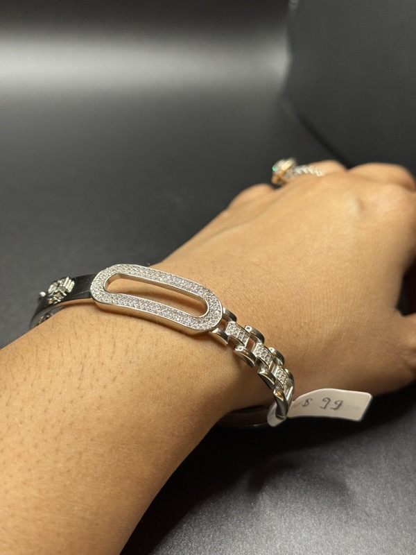 Oval Radiance Cubic Zirconia Bracelet 3